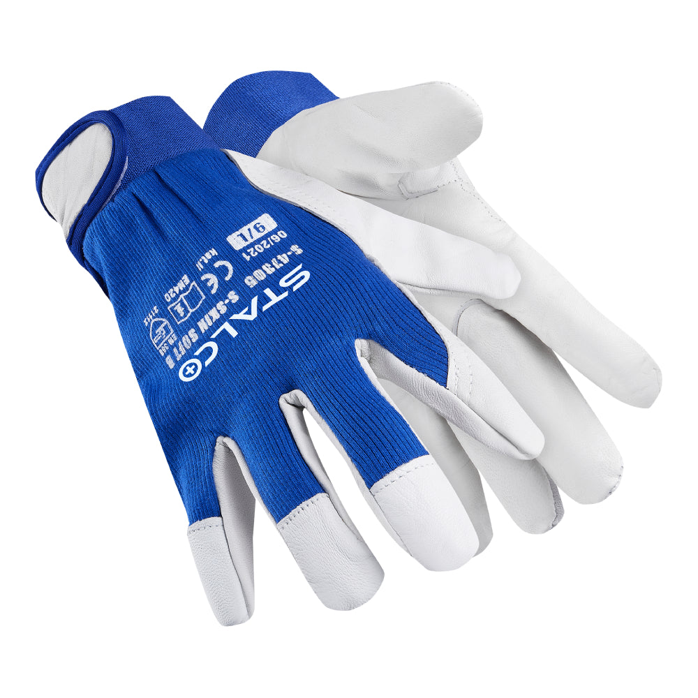 Rękawice skórzane "S-SKIN SOFT B" | STALCO PERFECT