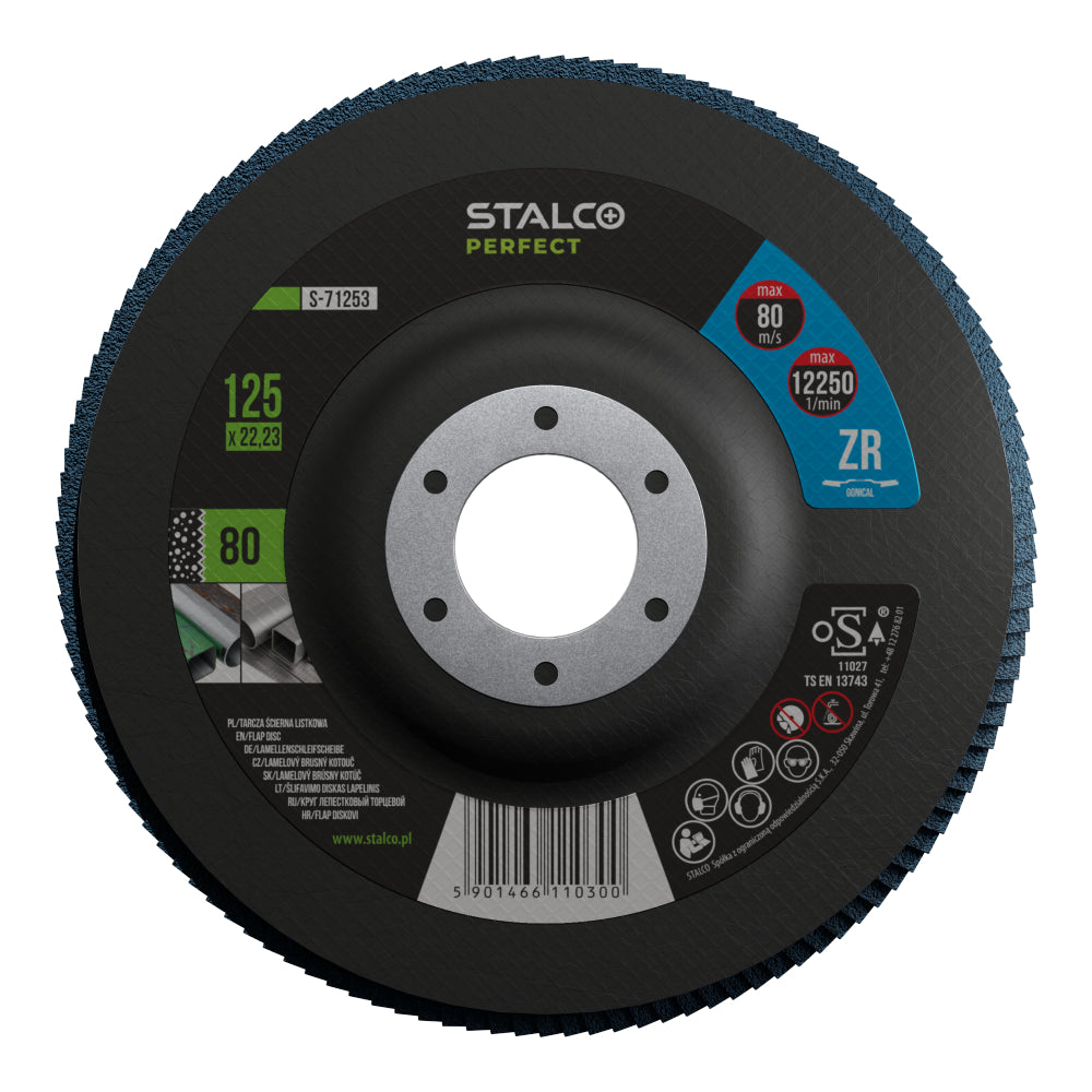 Tarcza ścierna listkowa CYRKON | STALCO PERFECT