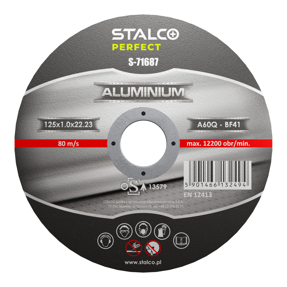 Tarcza do cięcia aluminum - płaska | STALCO PERFECT