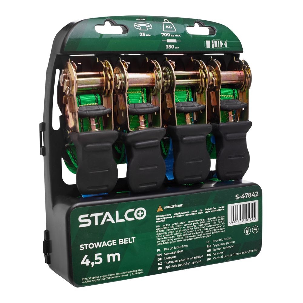 Pas do ładunków 700kg 4x (4.5mm x 25mm) | STALCO