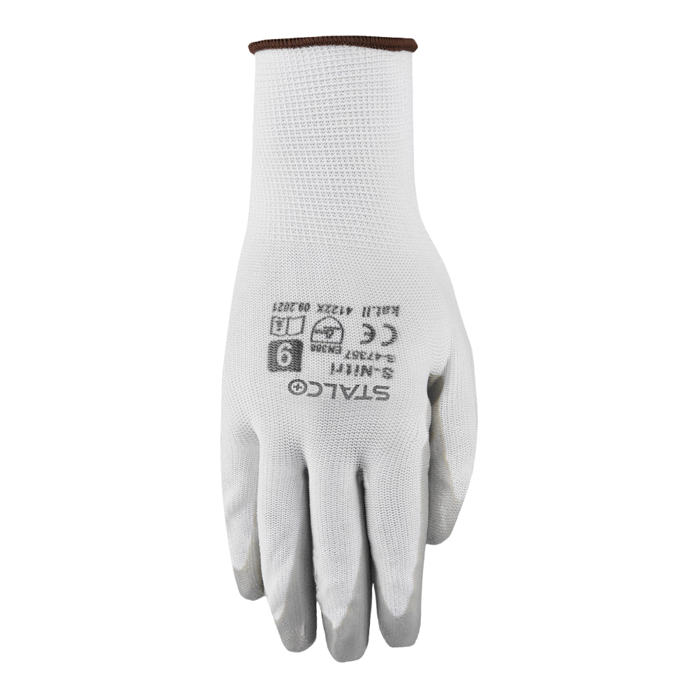 Rękawice poliestrowe "S-NITRI" | STALCO