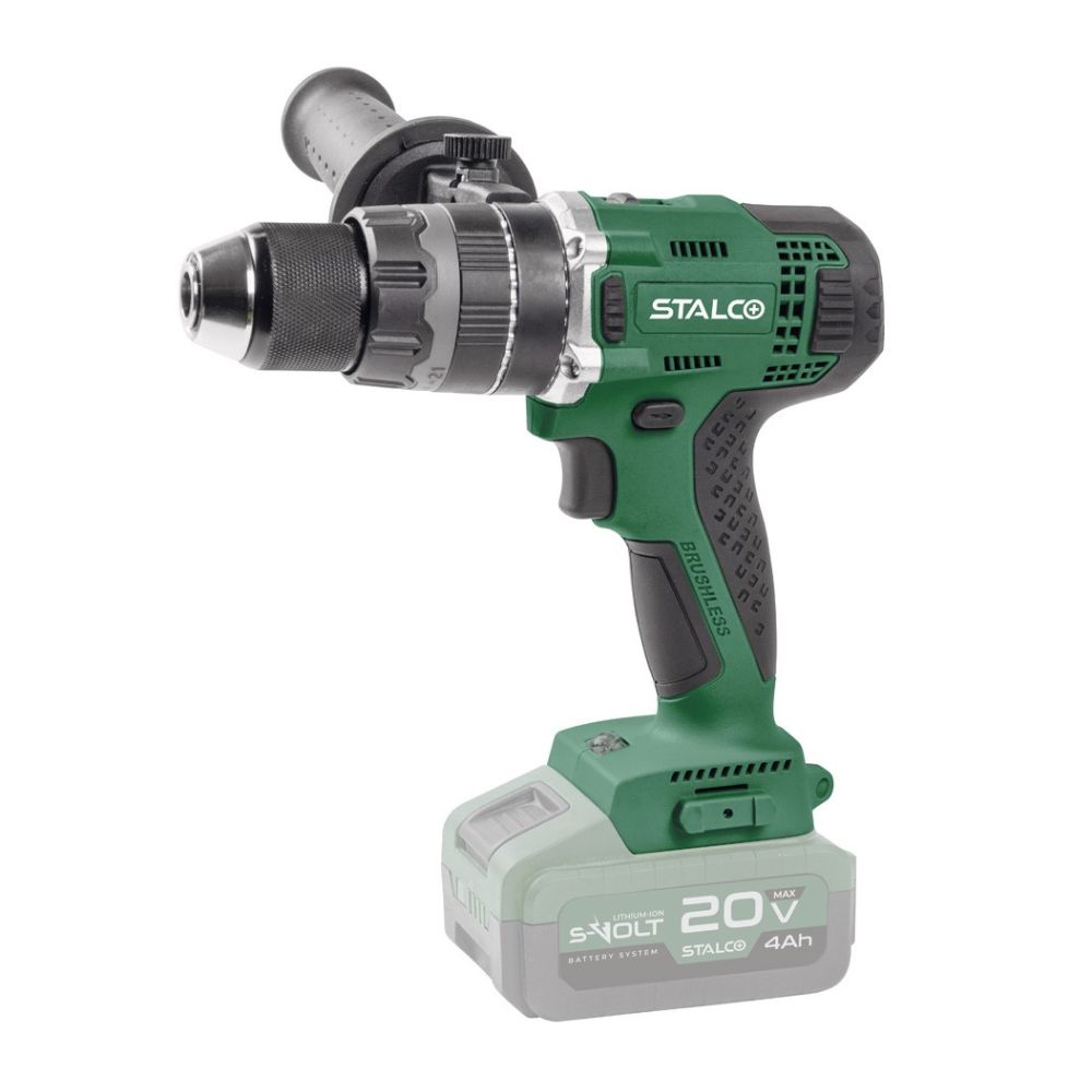 STALCO Wiertarko-wkrętarka udarowa akumulatorowa IDS20-75BL 20V S-VOLT Nie