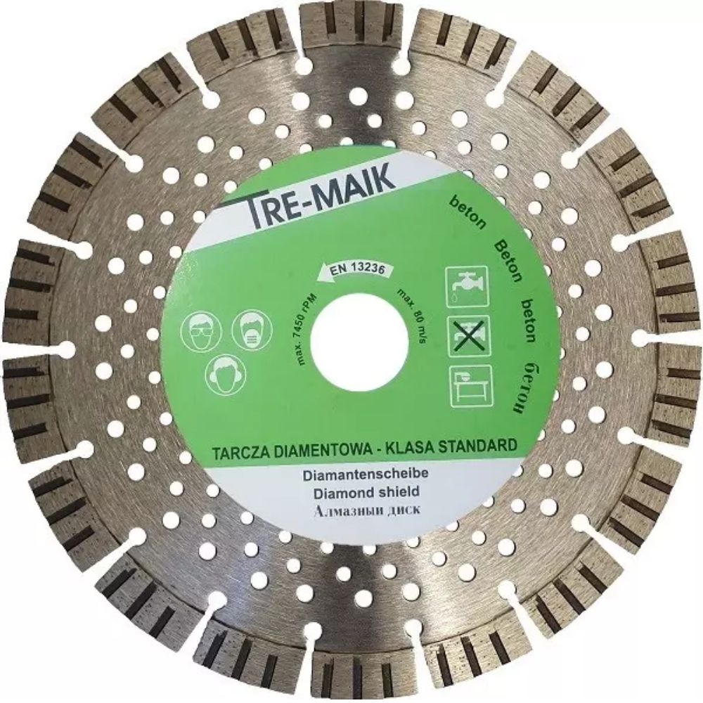Tarcza diamentowa do betonu Maxi | Tre-Maik