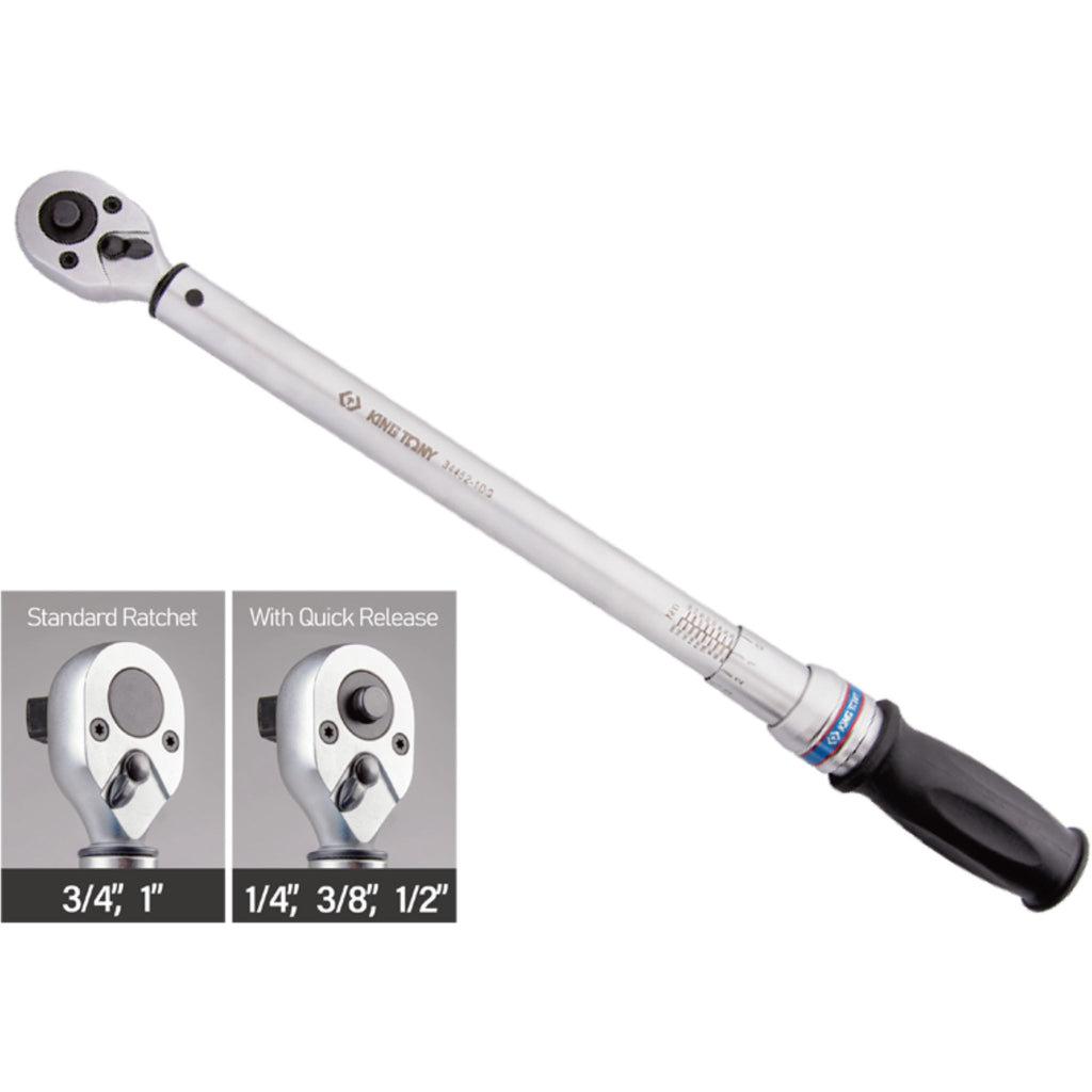 King Tony Klucz dynamometryczny 3/8" z przyciskiem 20-100Nm