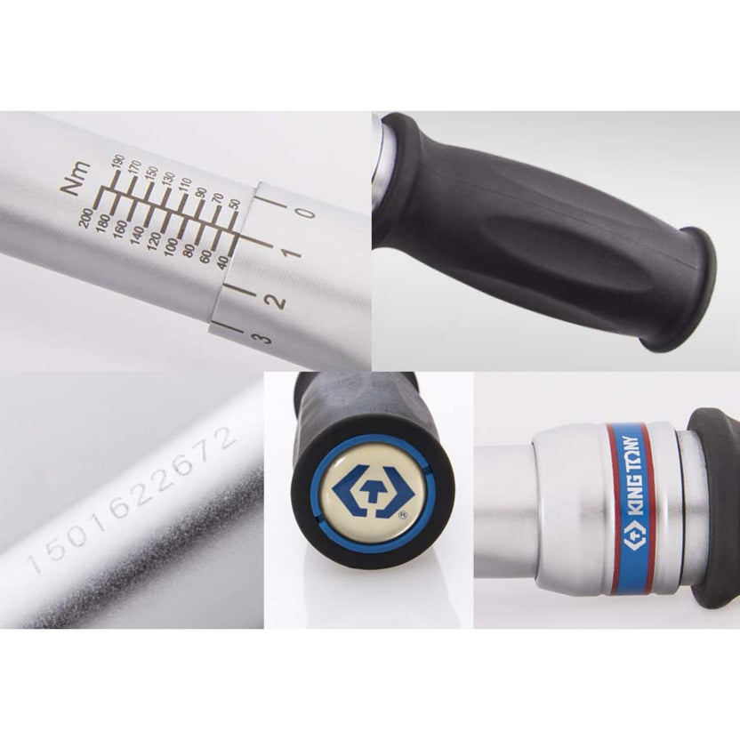 King Tony Klucz dynamometryczny 3/8" z przyciskiem 20-100Nm