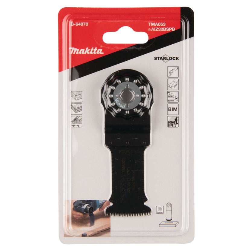 Makita Brzeszczot do cięcia wgłębnego 32 mm (drewno)
