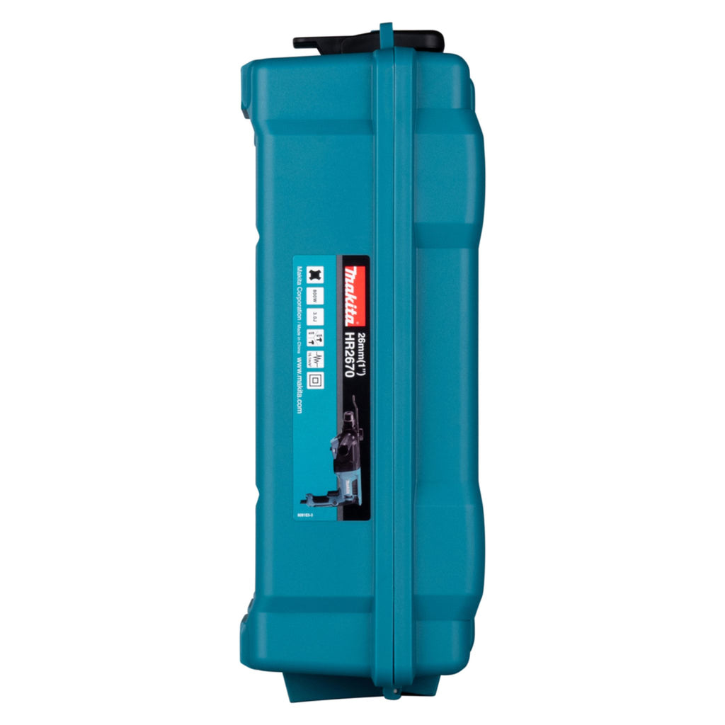 Makita Młotowiertarka z opcją kucia HR2670 800W, SDS-Plus, 26mm, 3,0J