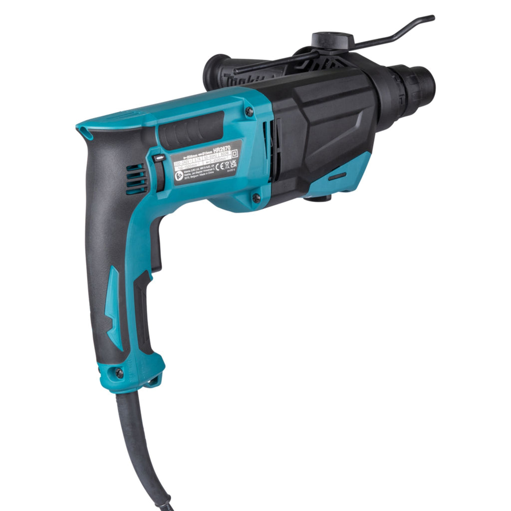 Makita Młotowiertarka z opcją kucia HR2670 800W, SDS-Plus, 26mm, 3,0J
