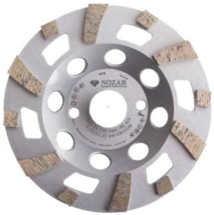 NOZAR Talerz szlifujący GFB 125x22.23mm