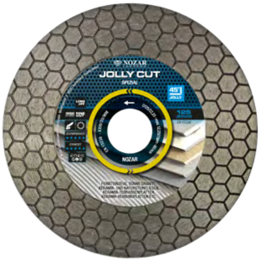 NOZAR Tarcza diamentowa JOLLY CUT 125x22.23mm