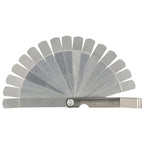 STALCO Szczelinomierz 16 listków zakrzywionych (0.127-0.508mm) stal nierdzewna