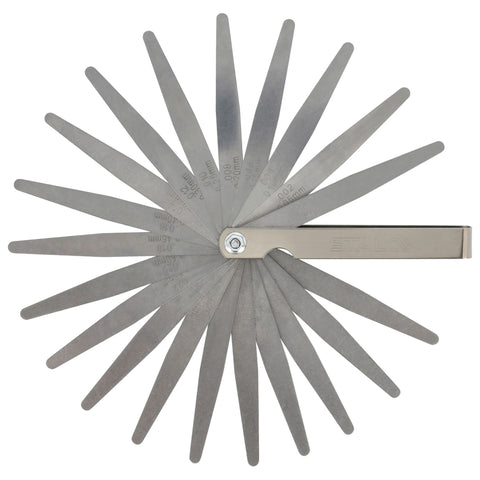STALCO Szczelinomierz 20 listków (0.05-1.0mm) stal nierdzewna