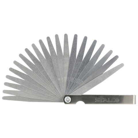 STALCO Szczelinomierz 20 listków (0.05-1.0mm) stal nierdzewna
