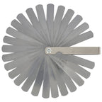 STALCO Szczelinomierz 26 listków (0.04-0.63 mm) stal nierdzewna