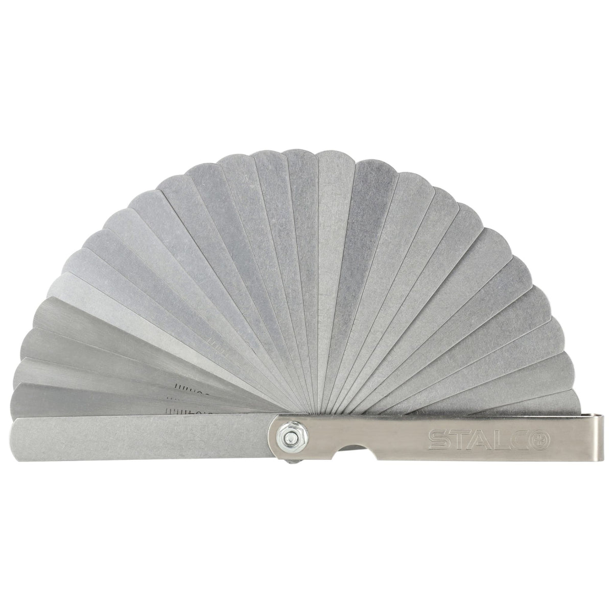 STALCO Szczelinomierz 26 listków (0.04-0.63 mm) stal nierdzewna